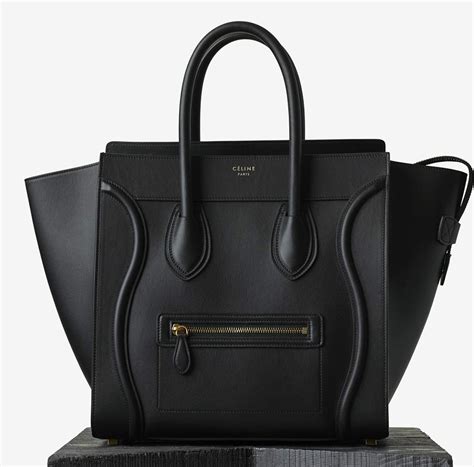 celine black pouch|Celine.